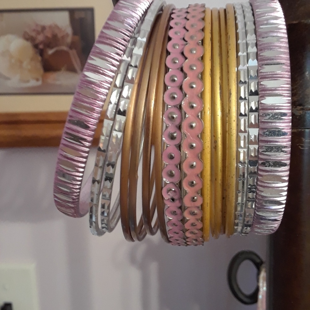 Bangle bracelets
